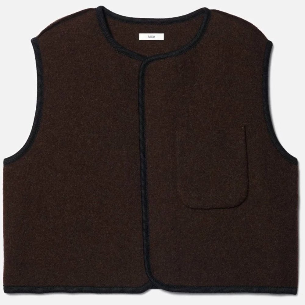 Rier Walker Gilet Crop